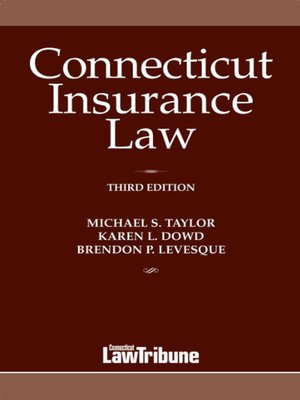 cover image of Connecticut Insurance Law